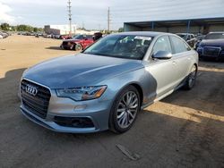 Salvage cars for sale from Copart Colorado Springs, CO: 2013 Audi A6 Prestige