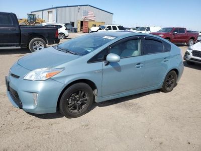 Salvage cars for sale from Copart Amarillo, TX: 2012 Toyota Prius