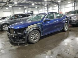 Salvage cars for sale from Copart Ham Lake, MN: 2019 KIA Optima LX