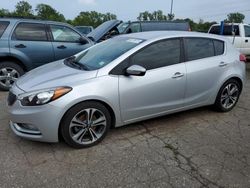 Salvage cars for sale from Copart Woodhaven, MI: 2016 KIA Forte EX