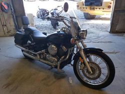 Salvage motorcycles for sale at Warren, MA auction: 2004 Yamaha XVS65 Base