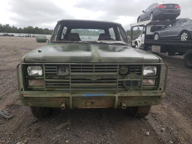 1985 Chevrolet D10 Military Blazer