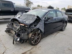 Salvage cars for sale at Tulsa, OK auction: 2020 Ford Fusion Titanium