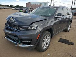 Salvage cars for sale from Copart Colorado Springs, CO: 2022 Jeep Grand Cherokee L Limited