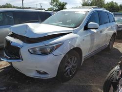 Salvage cars for sale at Hillsborough, NJ auction: 2015 Infiniti QX60