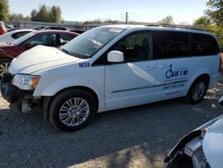 Salvage cars for sale at Arlington, WA auction: 2015 Chrysler Town & Country Touring L