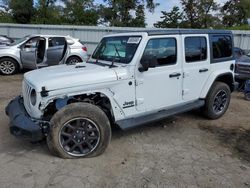 Salvage cars for sale at West Mifflin, PA auction: 2021 Jeep Wrangler Unlimited Sport