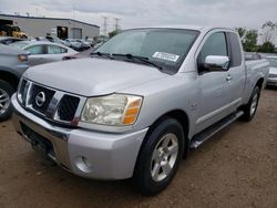 Salvage cars for sale at Elgin, IL auction: 2004 Nissan Titan XE