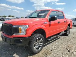 Ford salvage cars for sale: 2019 Ford F150 Supercrew