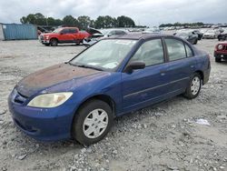 Salvage cars for sale at Loganville, GA auction: 2004 Honda Civic DX VP