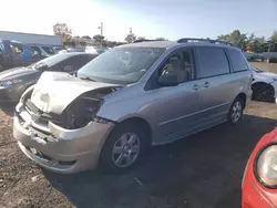 Salvage cars for sale at New Britain, CT auction: 2005 Toyota Sienna CE