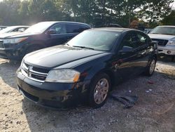 Salvage cars for sale at North Billerica, MA auction: 2012 Dodge Avenger SE