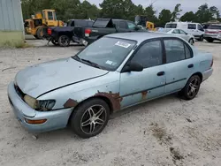 Salvage cars for sale from Copart Hampton, VA: 1995 Toyota Corolla LE