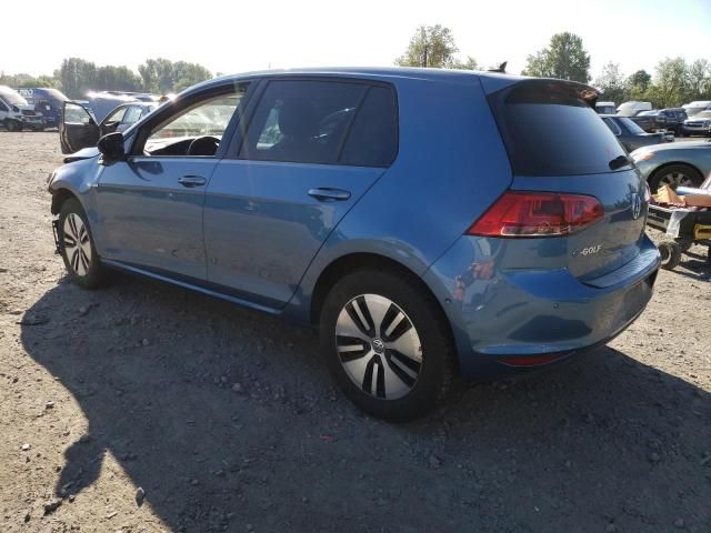 2016 Volkswagen E-GOLF SEL Premium