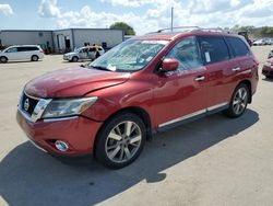 Salvage cars for sale from Copart Orlando, FL: 2014 Nissan Pathfinder S