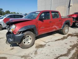 Salvage vehicles for parts for sale at auction: 2014 Toyota Tacoma Double Cab