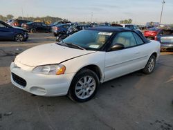 Salvage cars for sale at Woodhaven, MI auction: 2002 Chrysler Sebring GTC