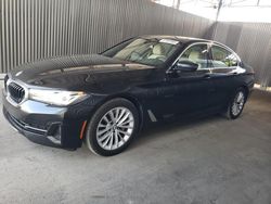 Salvage cars for sale from Copart Orlando, FL: 2022 BMW 530 I