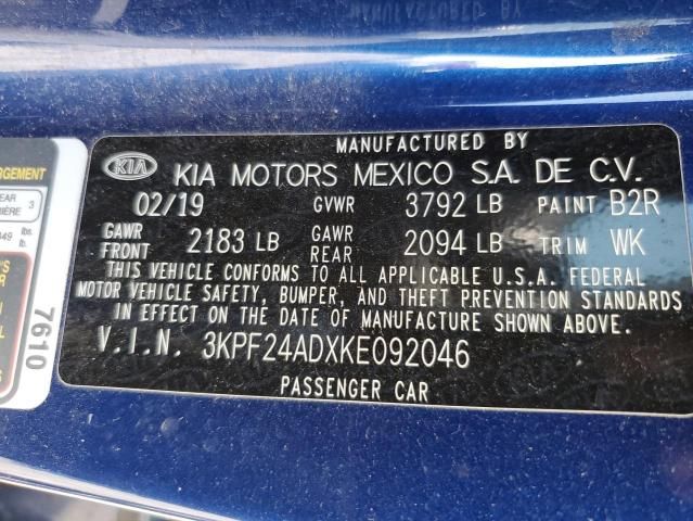 2019 KIA Forte FE