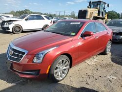 Salvage cars for sale at Hillsborough, NJ auction: 2017 Cadillac ATS Luxury