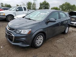 Chevrolet salvage cars for sale: 2018 Chevrolet Sonic LT