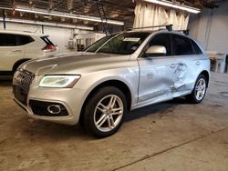 Salvage cars for sale at Dyer, IN auction: 2013 Audi Q5 Premium Plus