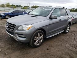 Mercedes-Benz ml 350 Bluetec salvage cars for sale: 2012 Mercedes-Benz ML 350 Bluetec