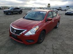 Salvage cars for sale at Martinez, CA auction: 2015 Nissan Versa S