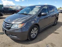 Salvage cars for sale from Copart Colorado Springs, CO: 2016 Honda Odyssey EXL