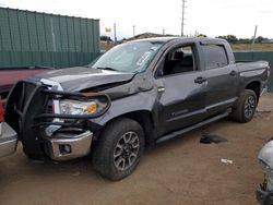Salvage cars for sale from Copart Colorado Springs, CO: 2015 Toyota Tundra Crewmax SR5