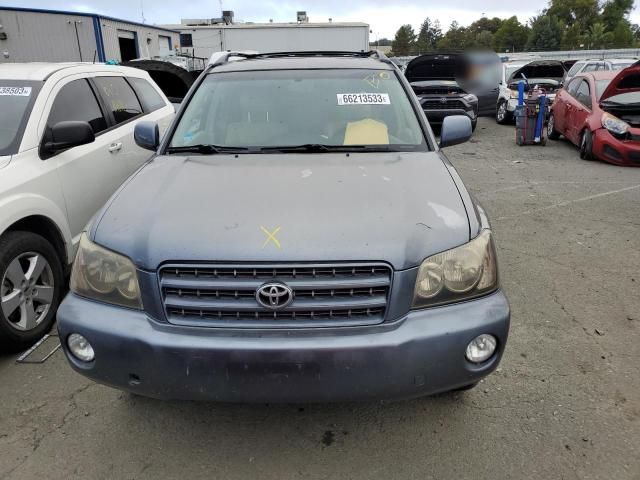 2002 Toyota Highlander Limited