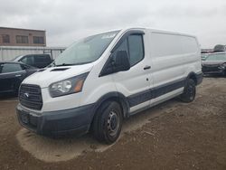 Salvage cars for sale at Kansas City, KS auction: 2016 Ford Transit T-150