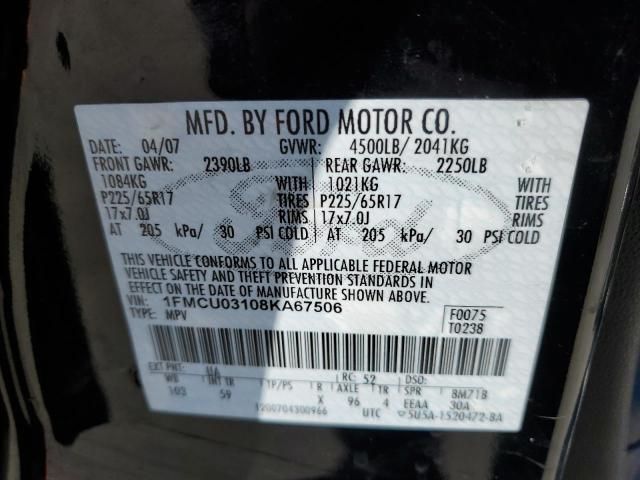 2008 Ford Escape XLT