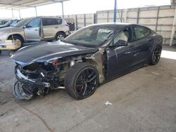 Salvage cars for sale from Copart Anthony, TX: 2022 Tesla Model S