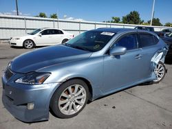 Lexus Vehiculos salvage en venta: 2007 Lexus IS 250