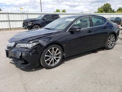 Salvage cars for sale at Littleton, CO auction: 2016 Acura TLX
