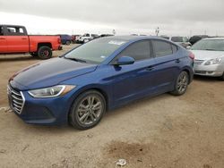 Salvage cars for sale from Copart Amarillo, TX: 2018 Hyundai Elantra SEL