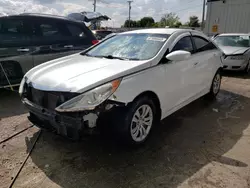 Salvage cars for sale at Chicago Heights, IL auction: 2011 Hyundai Sonata GLS