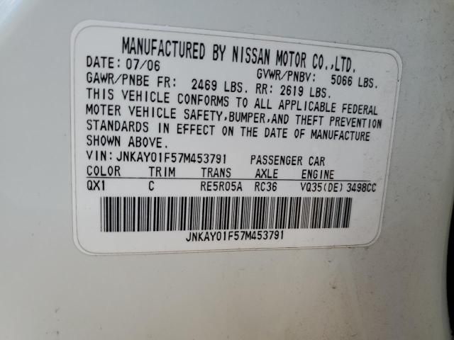 2007 Infiniti M35 Base