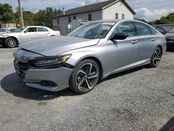 Salvage cars for sale from Copart York Haven, PA: 2021 Honda Accord Sport SE