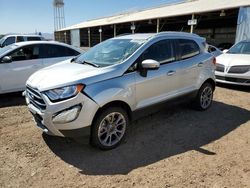 Vehiculos salvage en venta de Copart Phoenix, AZ: 2020 Ford Ecosport Titanium