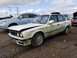 Salvage cars for sale at Dyer, IN auction: 1991 BMW 318 I