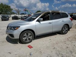 Salvage cars for sale at Haslet, TX auction: 2020 Nissan Pathfinder SV