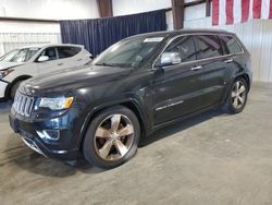 Jeep Grand Cherokee Overland salvage cars for sale: 2015 Jeep Grand Cherokee Overland