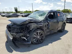 Volkswagen Vehiculos salvage en venta: 2021 Volkswagen Tiguan SE