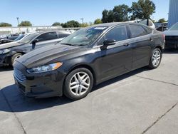 Salvage cars for sale from Copart Sacramento, CA: 2015 Ford Fusion SE