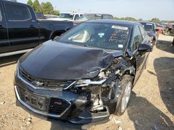 Salvage cars for sale from Copart Cahokia Heights, IL: 2018 Chevrolet Cruze Premier