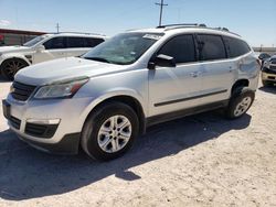 Salvage cars for sale at Andrews, TX auction: 2017 Chevrolet Traverse LS