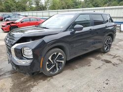 Salvage cars for sale at Ellwood City, PA auction: 2022 Mitsubishi Outlander ES