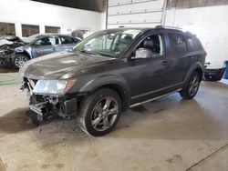 Salvage cars for sale at Ham Lake, MN auction: 2017 Dodge Journey Crossroad